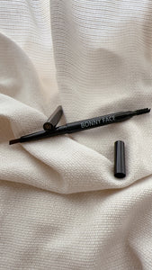 DOUBLE ENDED EYEBROW PENCIL WITH BRUSH